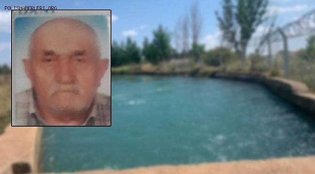 Mersin'in Tarsus ilçesinde sulama kanalına düşen yaşlı adam hayatını kaybetti