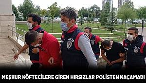 Meşhur köftecilere giren hırsızlar polisten kaçamadı