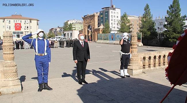 Midyat'ta 19 Eylül Gaziler Günü dolayısıyla tören düzenlendi