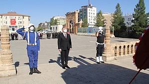 Midyat'ta 19 Eylül Gaziler Günü dolayısıyla tören düzenlendi