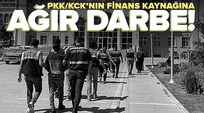 PKK/KCK hükümlülerine finansal destek sağladıkları iddiasıyla 16 şüpheli gözaltına alındı