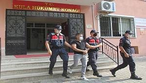 Şantaj suçundan yakalaması bulunan şüpheli Kula'da yakalandı