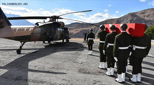 Şehit Eser için Hakkari'de tören düzenlendi 