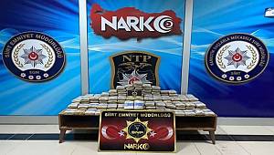 Siirt'te 100 kilogram eroin ele geçirildi