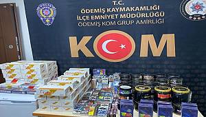 Tire'de kaçak tütün operasyonunda 1 kişi yakalandı