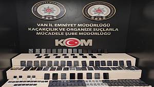 VAN'DA GÜMRÜK KAÇAĞI CEP TELEFONU ELE GEÇİRİLDİ 