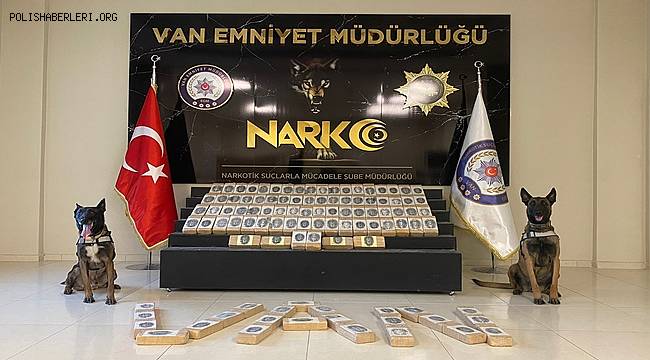 Van Emniyet'i Uyuşturucuya Geçit Vermiyor