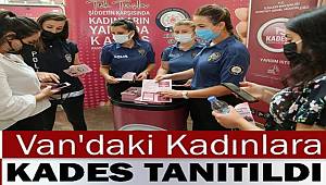 Van polisi kadınları KADES hakkında bilgilendirdi