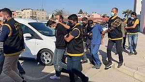 Adana'da dolandırıcılık operasyonunda yakalanan 6 zanlı tutuklandı