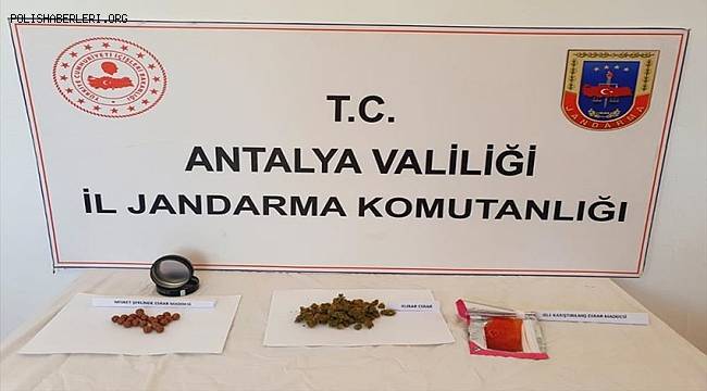 Antalya'da yurt dışından gönderilen hediye paketinden uyuşturucu çıktı 