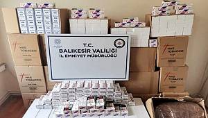 Bandırma Emniyetinden makaron operasyonları