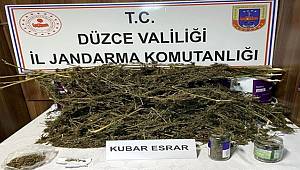 Düzce'de Jandarmadan uyuşturucu operasyonu 2 gözaltı