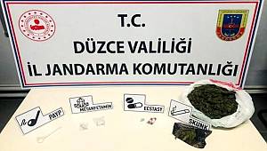Düzce'de Jandarmadan uyuşturucuya geçit yok
