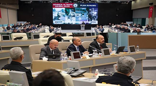 Emniyet Genel Müdürü Aktaş İstanbul'da “Trafik ve Güvenlik Çalışması” Toplantısına Katıldı
