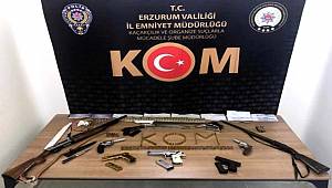Erzurum'da Abdi çetesine yönelik düzenlenen operasyonda 17 kişi gözaltına alındı