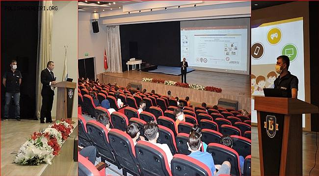 Gaziantep Siber ekipleri SİBERAY Projesi kapsamında 300 öğrenciyi bilgilendirdi