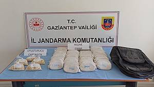 Gaziantep'te 12 kilogram uyuşturucu ve 9 bin 808 hap yakalandı