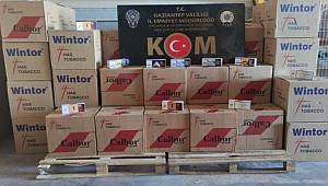 Gaziantep'te 21 milyondan fazla makaron ele geçirildi