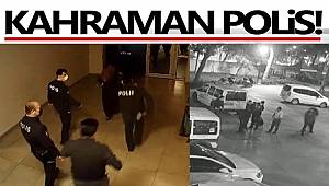 Gaziantep'te boğazına süt kaçan bebeği polis hayata döndürdü