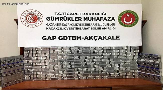 Gümrük kapısında 2 bin 950 paket sigara ele geçirildi