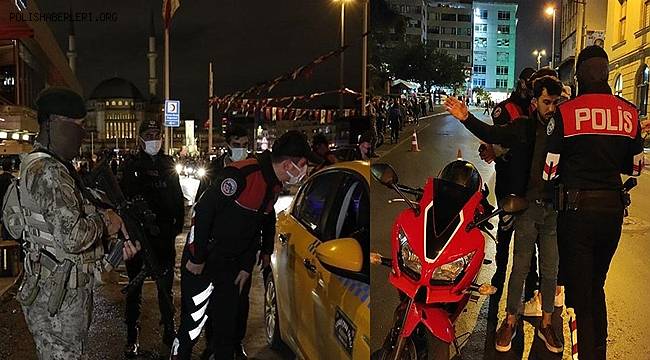 İstanbul'da helikopter destekli 'Yeditepe Huzur' uygulaması