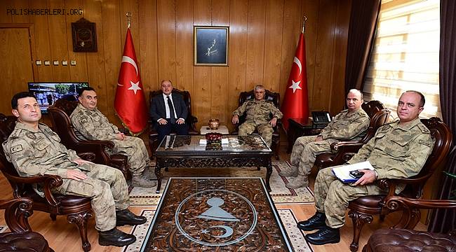 Jandarma Genel Komutanı Org. Çetin’den Kahramanmaraş Valisi Coşkun’a ziyaret