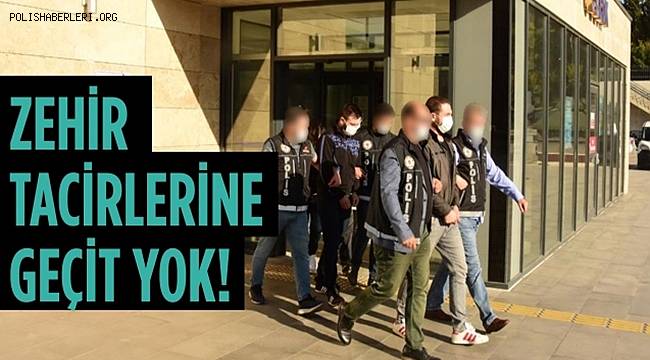 Kahramanmaraş merkezli 3 ilde uyuşturucu operasyonunda 7 zanlı tutuklandı