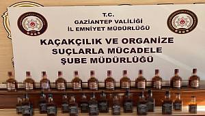 KOM ekipleri Gaziantep ve Şırnak'ta sahte alkol operasyonu düzenledi