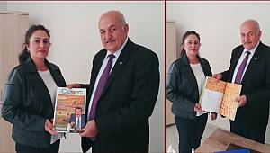 Malatya Bölge Müdürü Yaşar'dan Turizm Şube Müdürü Ali Cengiz'e Ziyaret