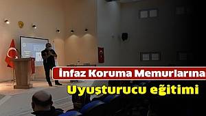 Malatya'da infaz koruma memurlarına uyuşturucu eğitimi