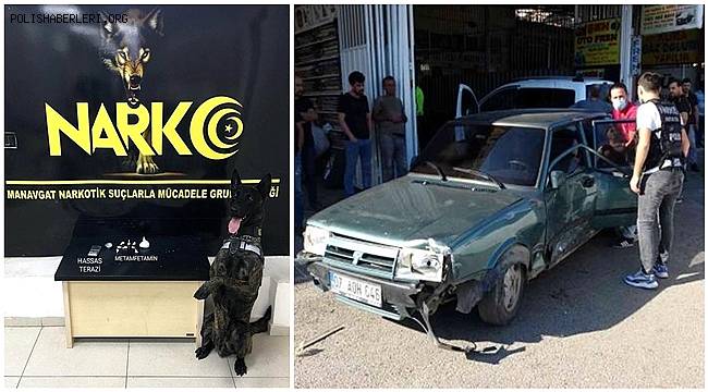 Manavgat'ta uyuşturucu tacirleri nefes kesen kovalamaca sonucunda yakaladı