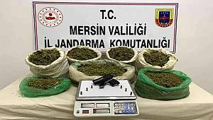 Mersin'de 33 kilo 900 gram esrar ele geçirildi