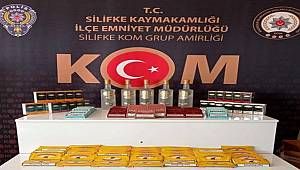 Mersin Silifke'de kaçakçılık operasyonu