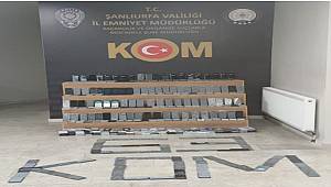 Şanlıurfa'da gümrük kaçağı 470 cep telefonu ele geçirildi