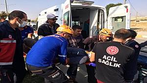 Van'da meydana gelen zincirleme trafik kazasında bir kişi yaralandı