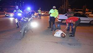 Adana'da kamyonetten düşen kişi yaralandı
