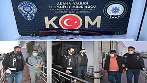 Adana'da tefeci operasyonunda 18 gözaltı
