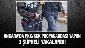Ankara'da PKK/KCK'ya yönelik 'sosyal medya' operasyonu