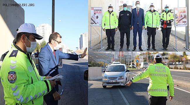 “Bi Hareketine Bakar Hayat” Trafik Kampanyası Kapsamında Emniyet Kemeri Uygulaması Yapıldı 