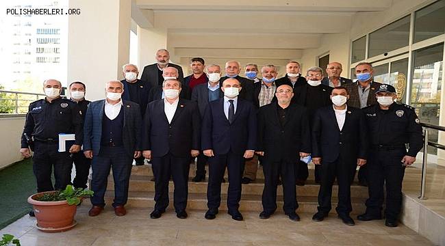 Emniyet Müdürü Başbuğ Muhtarlarla Bir Araya Geldi