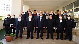 Emniyet Müdürü Başbuğ Muhtarlarla Bir Araya Geldi