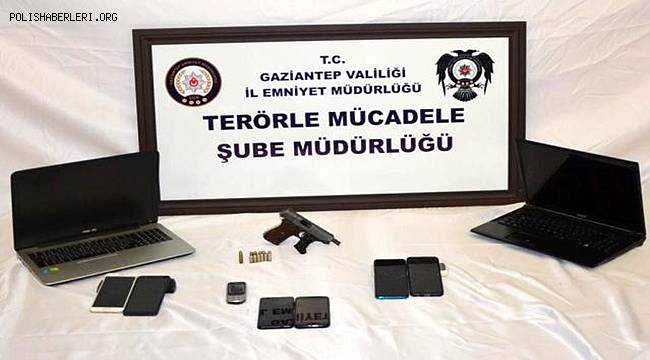 Gaziantep'te düzenlenen PKK'ya operasyonunda 8 gözaltı