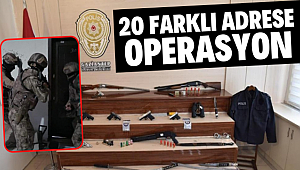 Gaziantep’te organize suç örgütlerine operasyon 