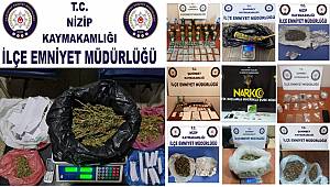 Gaziantep'teki uyuşturucu operasyonlarında 26 tutuklama