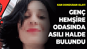 Malatya'da genç hemşire doğalgaz borusuna asılı bulundu