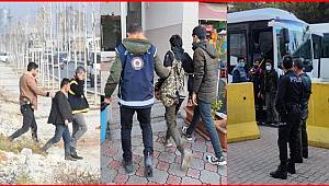 Malatya'da yakalanan düzensiz göçmen sayısı 44'e yükseldi