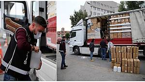 Mersin'de 1000 litre etil alkol ele geçirildi