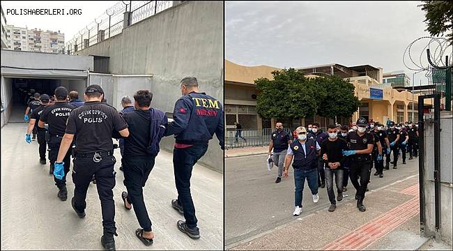 Mersin'de DEAŞ operasyonu 14 gözaltı