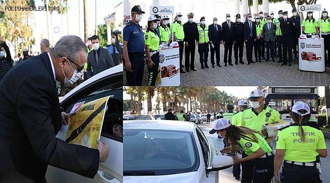 Mersin'de emniyet kemeri denetimi 