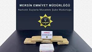 Mersin Uluslararası Limanı'nda, 6 kilo 750 gram kokain ele geçirildi 